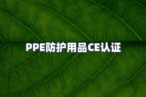 口罩防护类系列CE认证